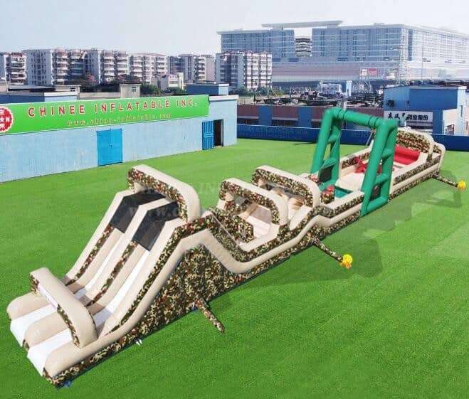 مسارات العوائق القابلة للنفخ