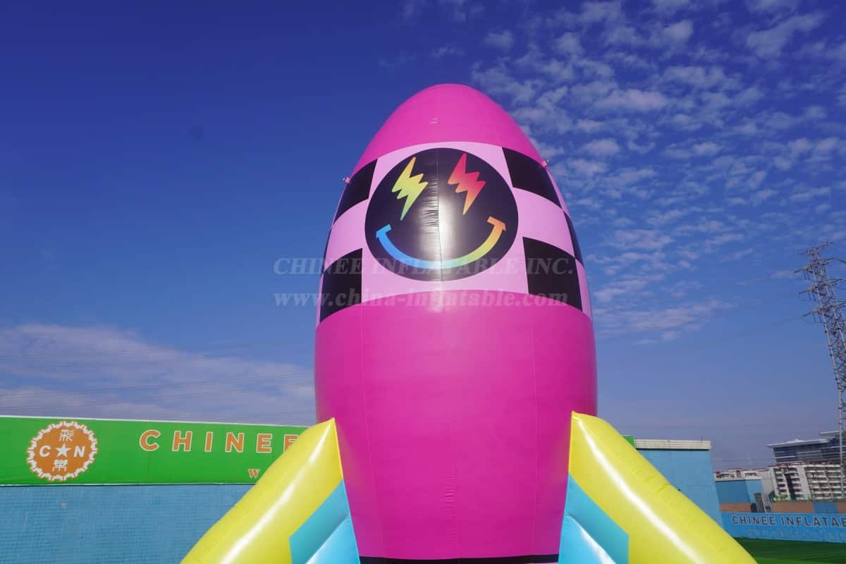 S4-202B カラフルなロケット 膨張式ロケット