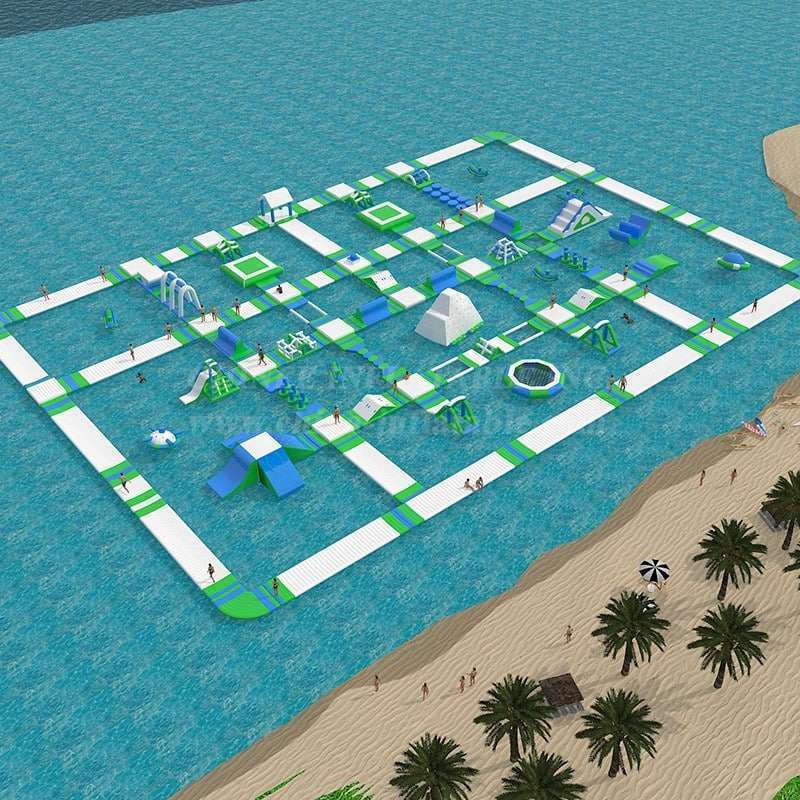 Parco acquatico gonfiabile