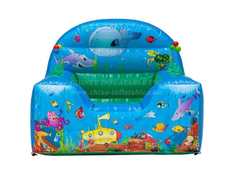 T2-4145 Ocean High Back Inflatable Ball Pool - Chinee Inflatable