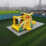 T2-4444 Pokémon Pikachu Bouncy Castle With Slide - Image 3