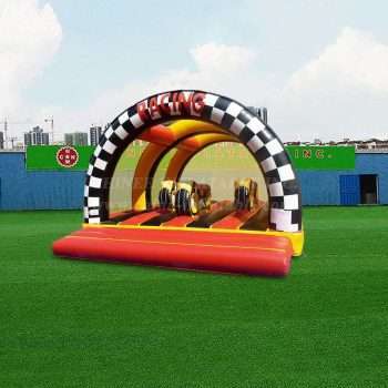 T2-4484 Racing Games Inflatable Bouncer