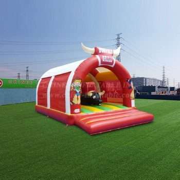 T2-4485 Western Cowboy Bouncy Castle