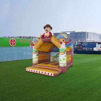 T2-4550 Cowboy Bounce House