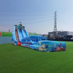 T8-4219 Coral Crush Water Slide &Amp; Slip N Slide