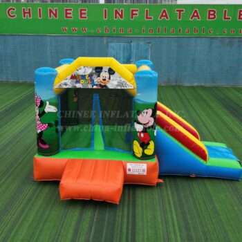 T2-4980 Disney Mickey Mouse Bounce House With Slide