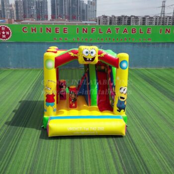 T2-8201 Cartoon Character Collection Inflatable Bounce House