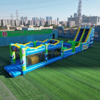 T7-2302 Lilo & Stitch Inflatable Obstacle Course