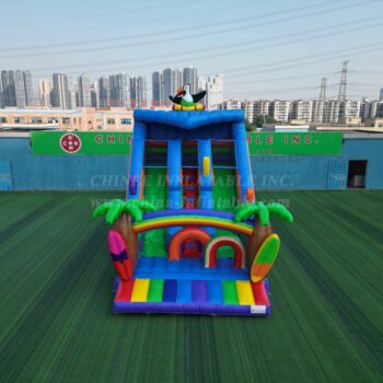 T8-4617 Tropical Paradise Inflatable Slide