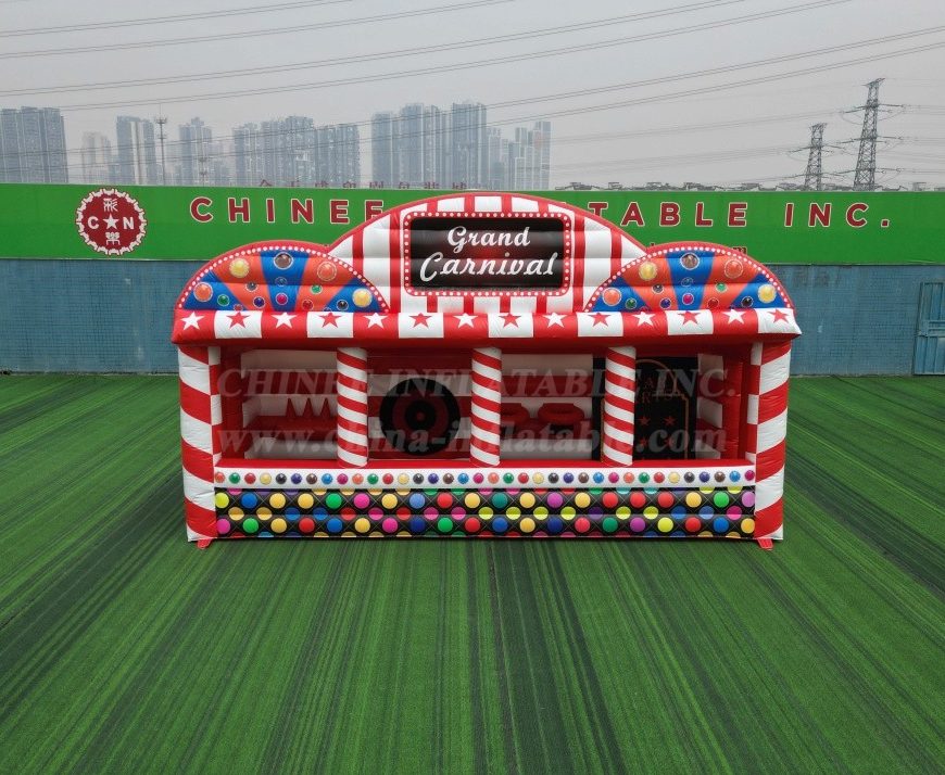 Tent1-534B Circus Theme Inflatable Game Pavilion