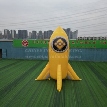 S4-1008 BNB Inflatable Rocket