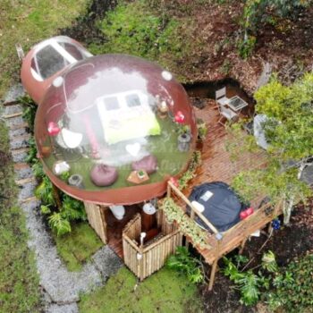 テント1-5008 レッド・バブル・テント