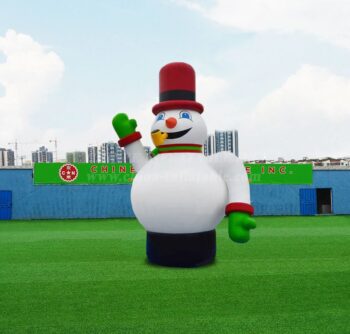 C1-225 Boneco de neve insuflável de Natal