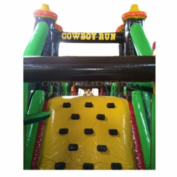 Corsa gonfiabile impegnativa
