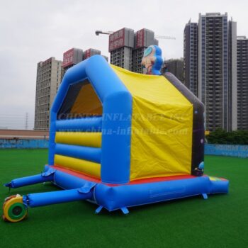 T2-3339F Space theme bounce house