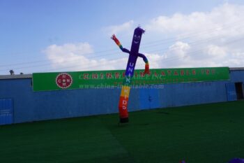 رجل الأنبوب القابل للنفخ D2-42B راقص هوائي قابل للنفخ D2-42B