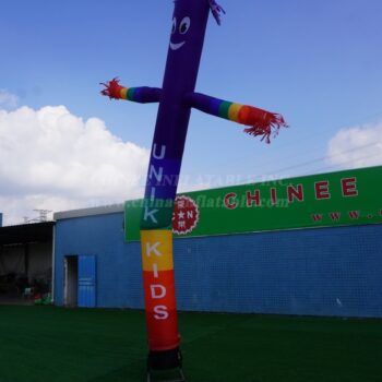 رجل الأنبوب القابل للنفخ D2-42B راقص هوائي قابل للنفخ D2-42B