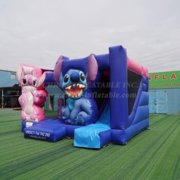 T2-8203 Sdraietta gonfiabile a tema Stitch