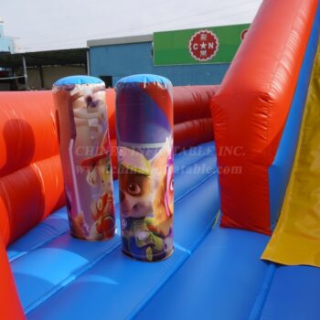 Scivolo gonfiabile a secco