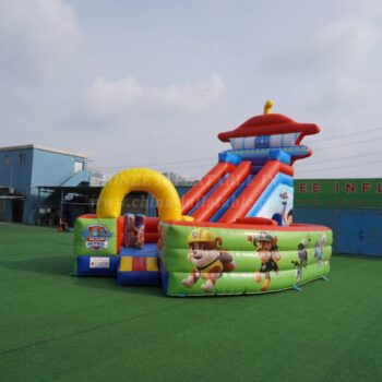 Scivolo gonfiabile a secco