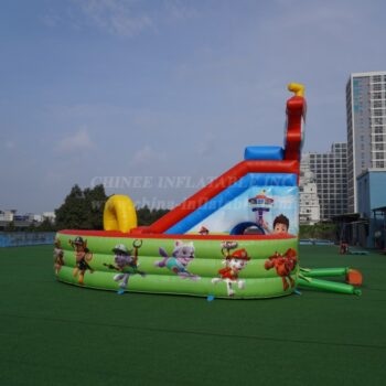Scivolo gonfiabile a secco