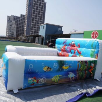 BP1-002 Bubble boarding Seaworld Maison gonflable