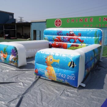 BP1-002 Bubble boarding Seaworld Maison gonflable