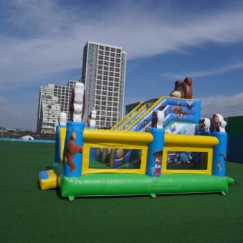 T2-7043B Masha e l'Orso gonfiabili combo