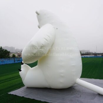 CARTOON1-901 Custom Polar Bear Cartoon