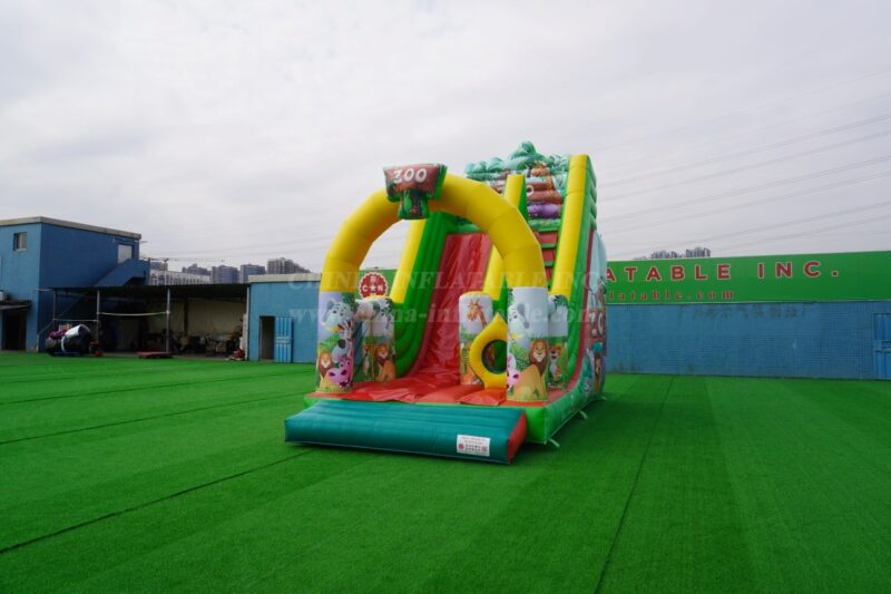 Inflatable Dry Slide