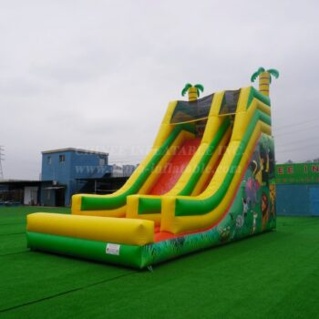 Escorrega seco insuflável