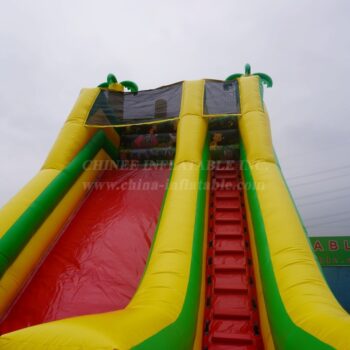 Escorrega seco insuflável