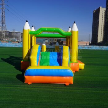 T2-5010B Crayon Bouncy Castle With Slide