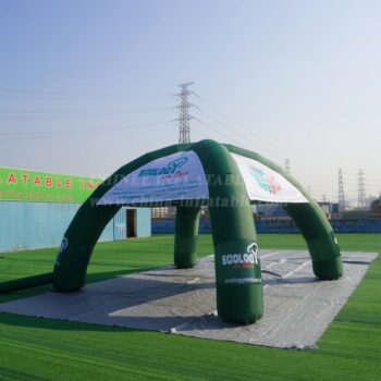 Tenda insuflável para aranhas