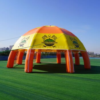 Tenda insuflável para aranhas