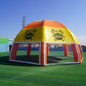 Tenda insuflável para aranhas