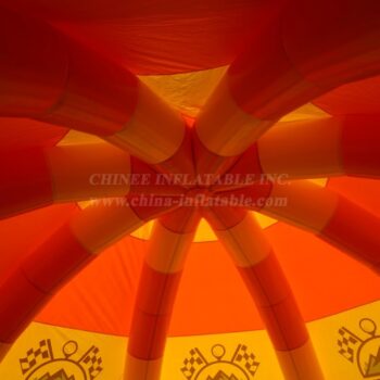 Tenda insuflável para aranhas