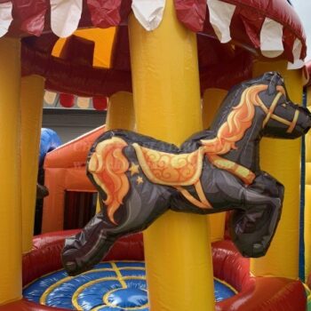 T6-906 سيرك حديقة السيرك العملاقة القابلة للنفخ للأطفال