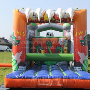 Corsa gonfiabile impegnativa