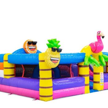 T2-7063 Parque infantil Flamingo Bounce house