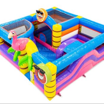 T2-7063 Parque infantil Flamingo Bounce house