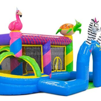 T2-7065 Parque infantil XL Fiesta hinchable