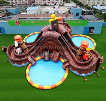 Piscine2-816 Piscine à thème Pirate Parc aquatique