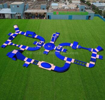 S16 Parque aquático insuflável Aqua Park Water Island