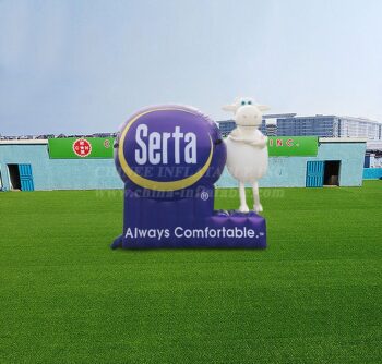 S4-417インフレータブル漫画広告モデル