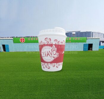 S4-433 Publicidade insuflável para café