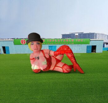 S4-757 Décoration de fête Gonflable Géant Sexy Lady Figure