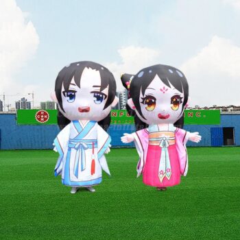 Dessins animés gonflables