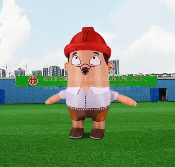 S4-606 注文の広告の巨大で膨脹可能な漫画のおかしい人