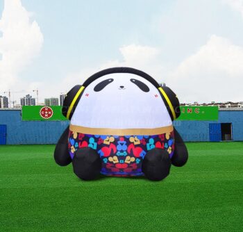 S4-619 Big Inflatable Cartoon Panda Model For Event Decoration